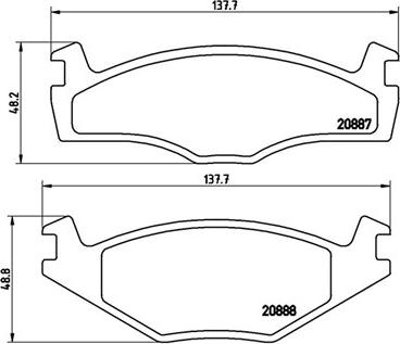 Magneti Marelli 363700485012 - Bremžu uzliku kompl., Disku bremzes ps1.lv