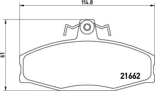 Magneti Marelli 363700485022 - Bremžu uzliku kompl., Disku bremzes ps1.lv