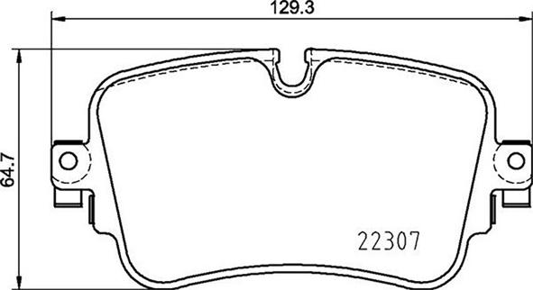 Magneti Marelli 363700485161 - Bremžu uzliku kompl., Disku bremzes ps1.lv