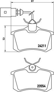 Japanparts PP-0912MK - Bremžu uzliku kompl., Disku bremzes ps1.lv