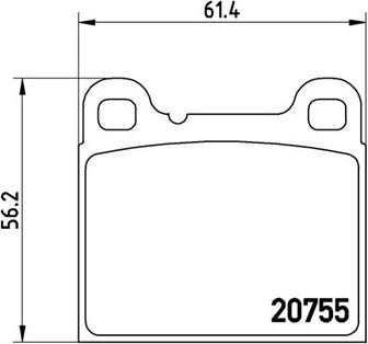 Magneti Marelli 363700486002 - Bremžu uzliku kompl., Disku bremzes ps1.lv