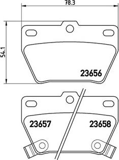 Magneti Marelli 363700483057 - Bremžu uzliku kompl., Disku bremzes ps1.lv