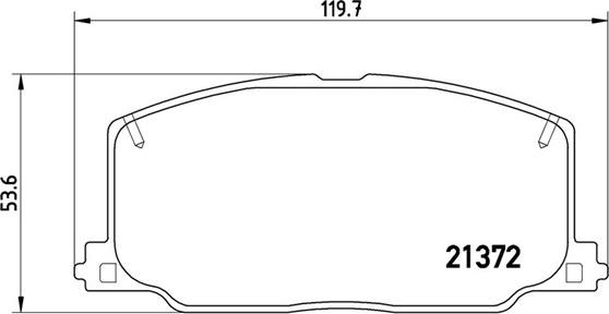 Magneti Marelli 363700483016 - Bremžu uzliku kompl., Disku bremzes ps1.lv