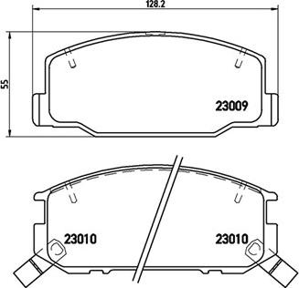 Magneti Marelli 363700483031 - Bremžu uzliku kompl., Disku bremzes ps1.lv