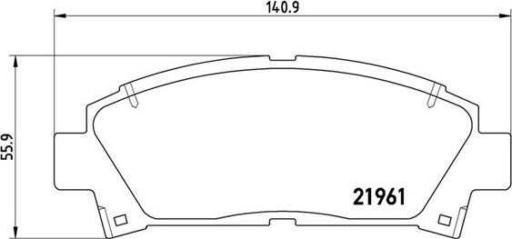 Magneti Marelli 363700483028 - Bremžu uzliku kompl., Disku bremzes ps1.lv