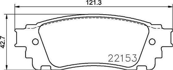 Magneti Marelli 363700483166 - Bremžu uzliku kompl., Disku bremzes ps1.lv