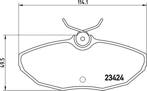 Magneti Marelli 363700436013 - Bremžu uzliku kompl., Disku bremzes ps1.lv