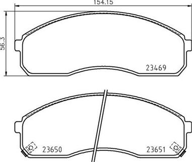 Magneti Marelli 363700430091 - Bremžu uzliku kompl., Disku bremzes ps1.lv