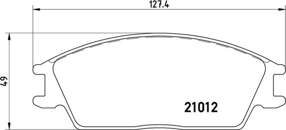 Magneti Marelli 363700430001 - Bremžu uzliku kompl., Disku bremzes ps1.lv