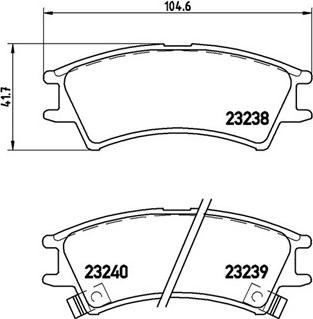 Magneti Marelli 363700430011 - Bremžu uzliku kompl., Disku bremzes ps1.lv