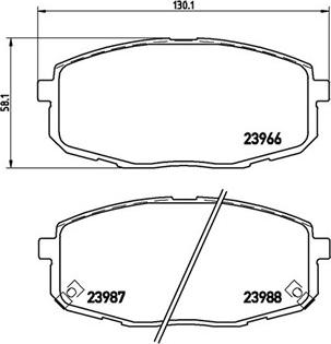 Magneti Marelli 363700430034 - Bremžu uzliku kompl., Disku bremzes ps1.lv