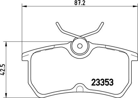 Magneti Marelli 363700424047 - Bremžu uzliku kompl., Disku bremzes ps1.lv