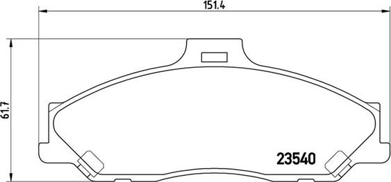 Magneti Marelli 363700424051 - Bremžu uzliku kompl., Disku bremzes ps1.lv