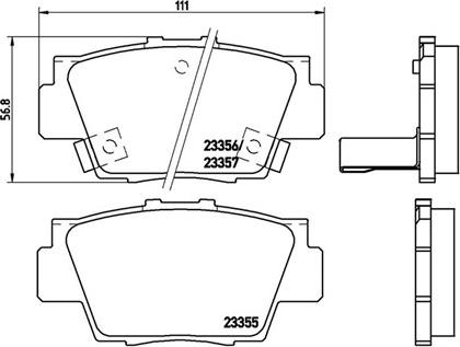 Magneti Marelli 363700428040 - Bremžu uzliku kompl., Disku bremzes ps1.lv