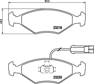 Magneti Marelli 363700423056 - Bremžu uzliku kompl., Disku bremzes ps1.lv