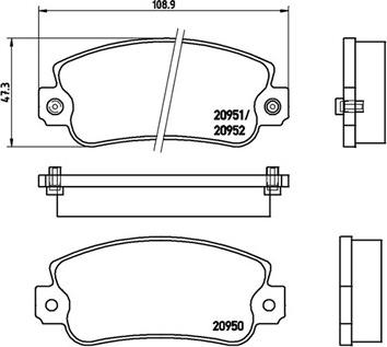 Magneti Marelli 363700423013 - Bremžu uzliku kompl., Disku bremzes ps1.lv