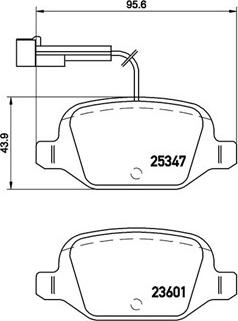 Magneti Marelli 363700423146 - Bremžu uzliku kompl., Disku bremzes ps1.lv