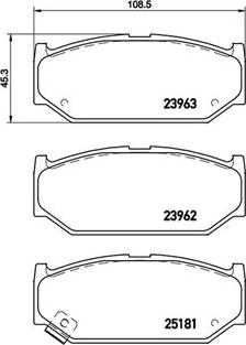 Magneti Marelli 363700479023 - Bremžu uzliku kompl., Disku bremzes ps1.lv