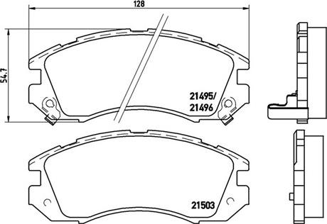 Magneti Marelli 363700478004 - Bremžu uzliku kompl., Disku bremzes ps1.lv