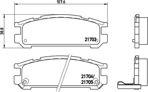 Magneti Marelli 363700478005 - Bremžu uzliku kompl., Disku bremzes ps1.lv