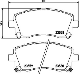 Magneti Marelli 363700478010 - Bremžu uzliku kompl., Disku bremzes ps1.lv