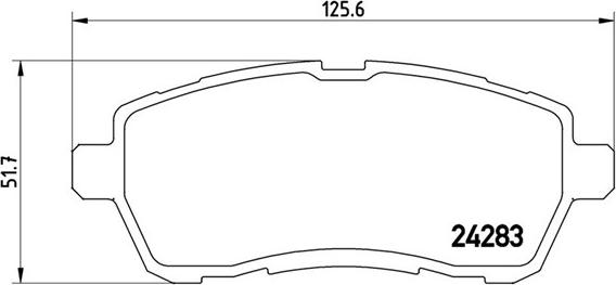 Magneti Marelli 363700524072 - Bremžu uzliku kompl., Disku bremzes ps1.lv