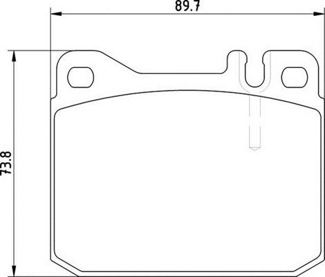 Magneti Marelli 363700204141 - Bremžu uzliku kompl., Disku bremzes ps1.lv