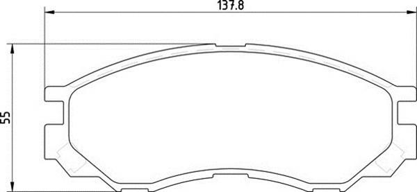 Magneti Marelli 363700203123 - Bremžu uzliku kompl., Disku bremzes ps1.lv