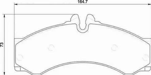 Sangsin Brake SP1277 - Bremžu uzliku kompl., Disku bremzes ps1.lv