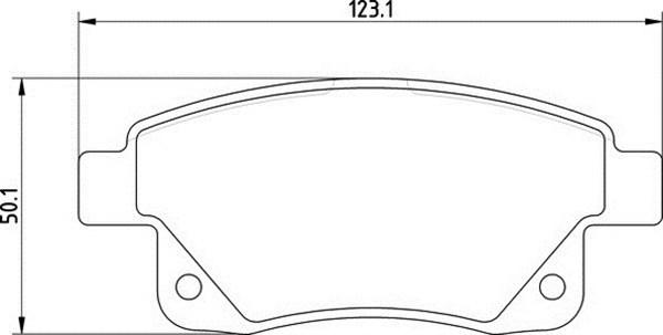 Magneti Marelli 363710201642 - Bremžu uzliku kompl., Disku bremzes ps1.lv