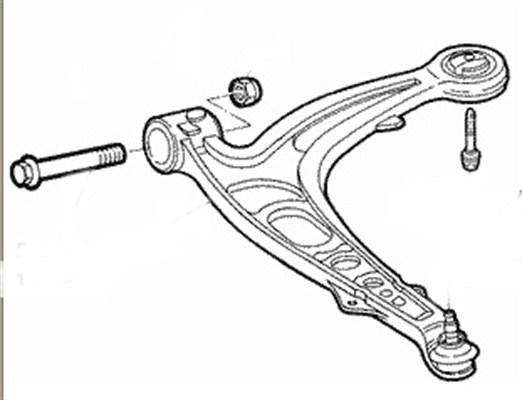 Magneti Marelli 301181303300 - Neatkarīgās balstiekārtas svira, Riteņa piekare ps1.lv