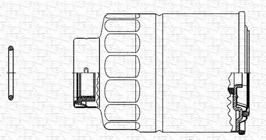 Magneti Marelli 213908568000 - Degvielas filtrs ps1.lv