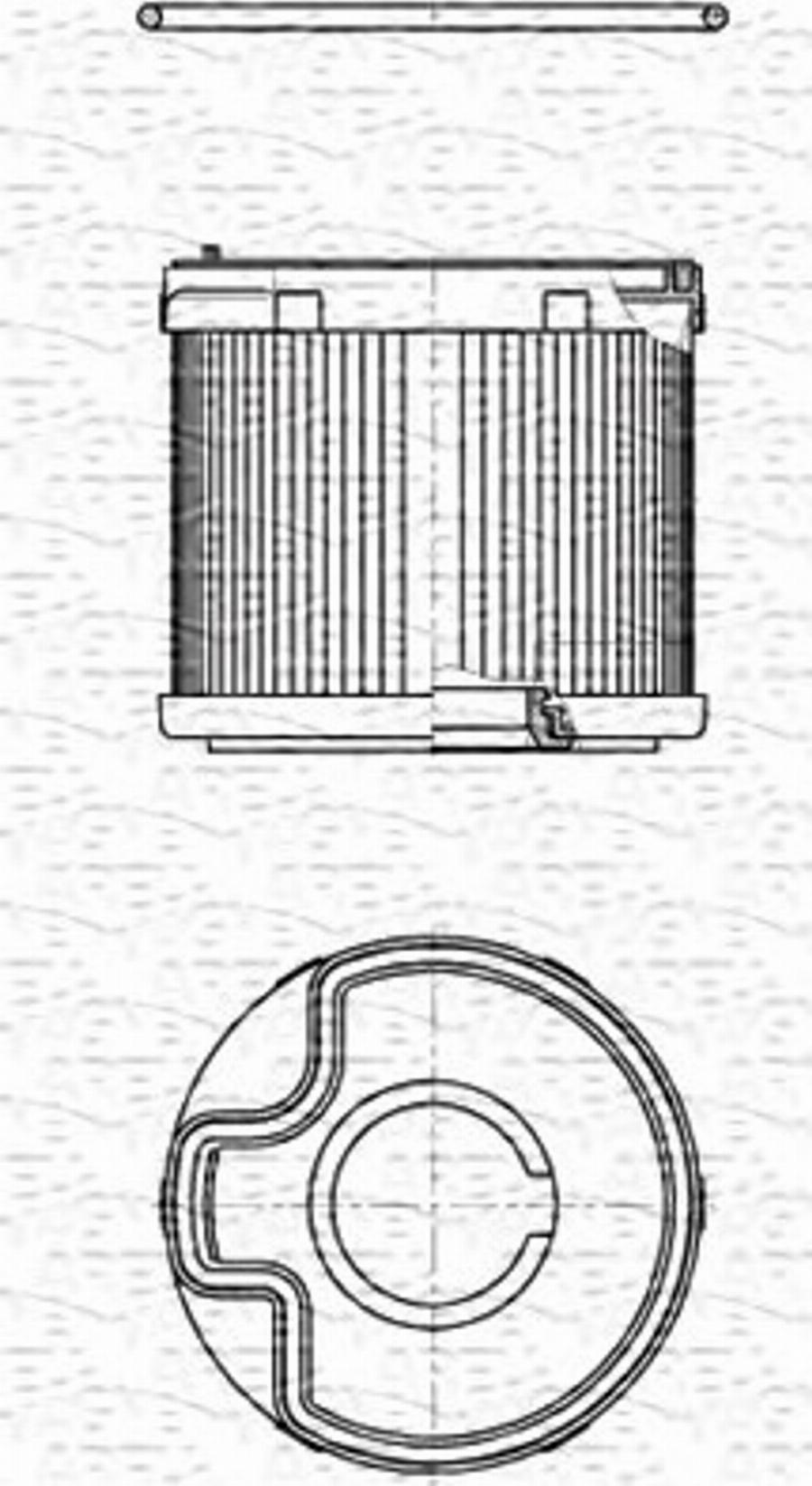 Magneti Marelli 213908505000 - Korpuss, Degvielas filtrs ps1.lv