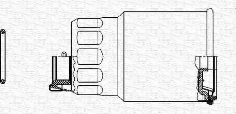 Magneti Marelli 213908570000 - Degvielas filtrs ps1.lv