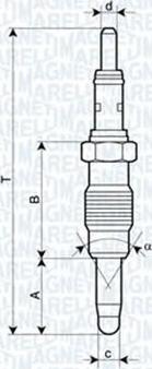 Magneti Marelli UX21A - Kvēlsvece ps1.lv