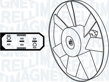 Magneti Marelli - BR 009144451MM - Ventilators, Motora dzesēšanas sistēma ps1.lv