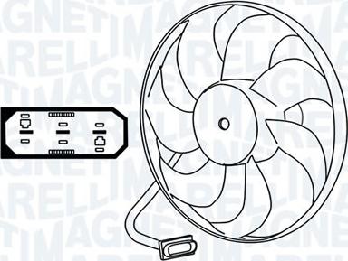 Magneti Marelli - BR 009144531MM - Ventilators, Motora dzesēšanas sistēma ps1.lv