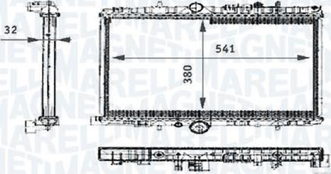 Magneti Marelli - BR RMM376714401 - Radiators, Motora dzesēšanas sistēma ps1.lv