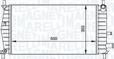 Magneti Marelli - BR RMM376720261 - Radiators, Motora dzesēšanas sistēma ps1.lv