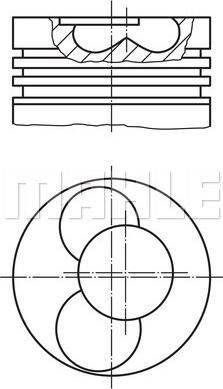 MAHLE 030 57 01 - Virzulis ps1.lv