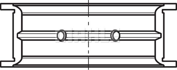 MAHLE 001 FL 10358 050 - Kloķvārpstas gultnis ps1.lv