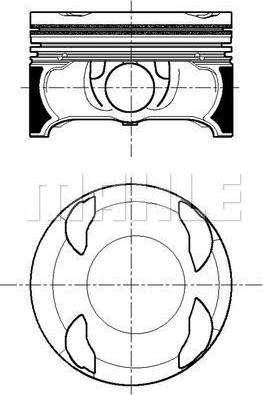 MAHLE 001 PI 00196 002 - Virzulis ps1.lv