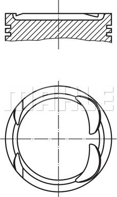 MAHLE 021PI00117002 - Virzulis ps1.lv