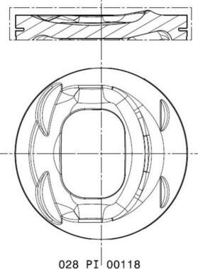 MAHLE 028 PI 00118 000 - Virzulis ps1.lv