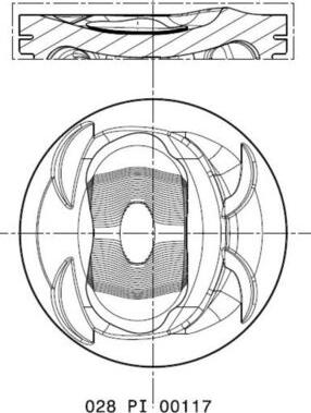 MAHLE 028PI00117002 - Virzulis ps1.lv