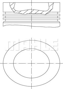 MAHLE 028PI00121001 - Virzulis ps1.lv