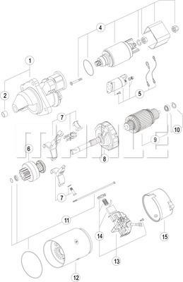 MAHLE MS 448 - Starteris ps1.lv