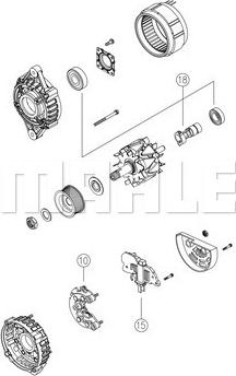 MAHLE MG 793 - Ģenerators ps1.lv