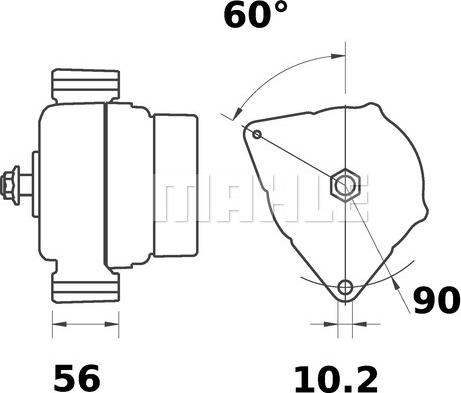 MAHLE MG 329 - Ģenerators ps1.lv