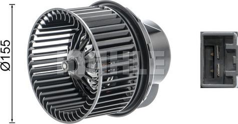 MAHLE AB 246 000P - Salona ventilators ps1.lv